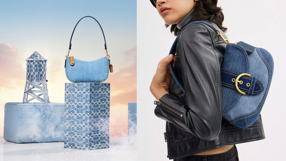 Coach Swinger Bag in denim 